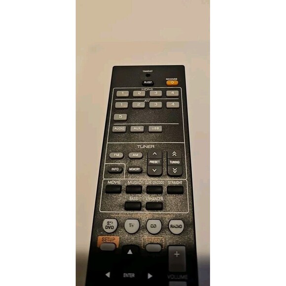 RAV521 ZJ66500 Remote Control for Yamaha Audio/Video Receiver for RX-V377... - Picture 5 of 6